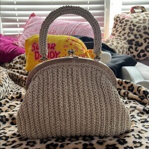 Elegant Cream Handbag